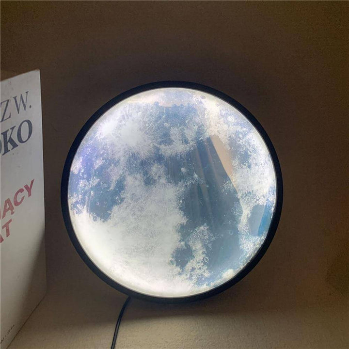 Smart Modern Moon Mirror Wandlampe