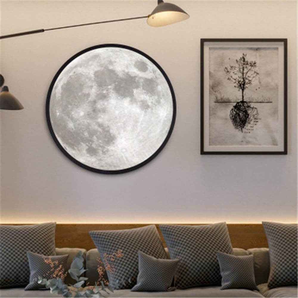 Smart Modern Moon Mirror Wandlampe