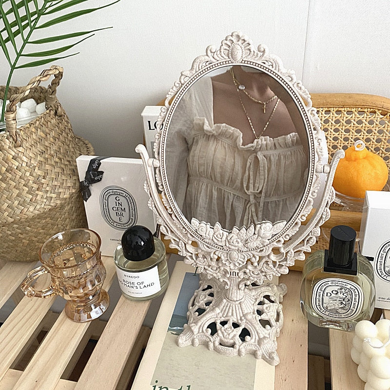 Nordic Vintage Dekorative Makeup Spiegel