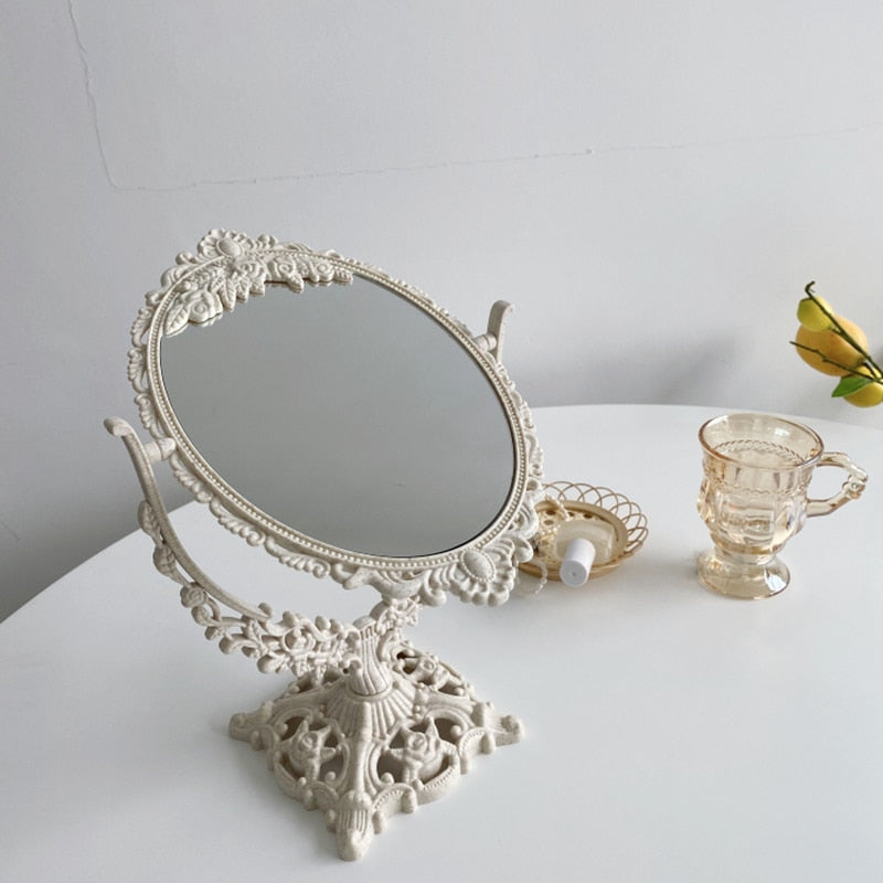 Nordic Vintage Dekorative Makeup Spiegel