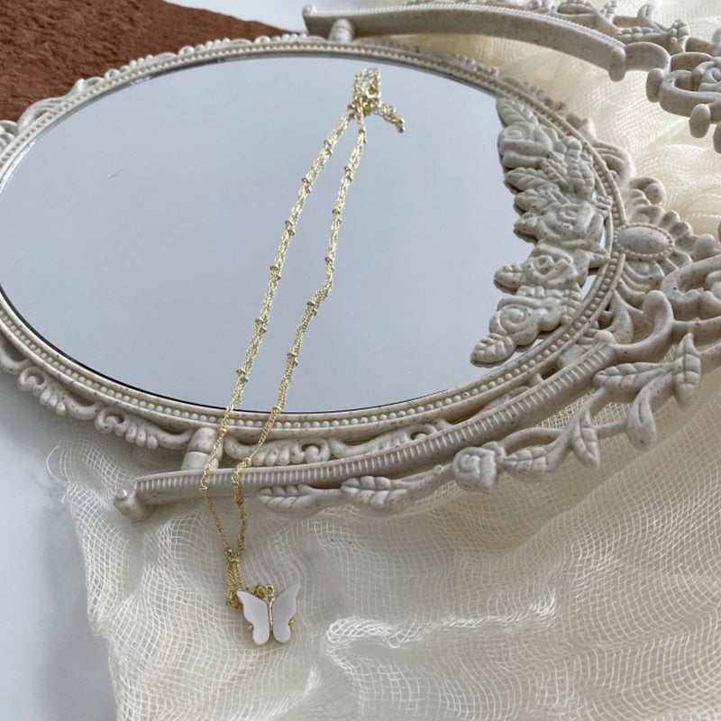 Nordic Vintage Dekorative Makeup Spiegel