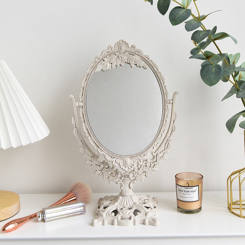 Nordic Vintage Dekorative Makeup Spiegel
