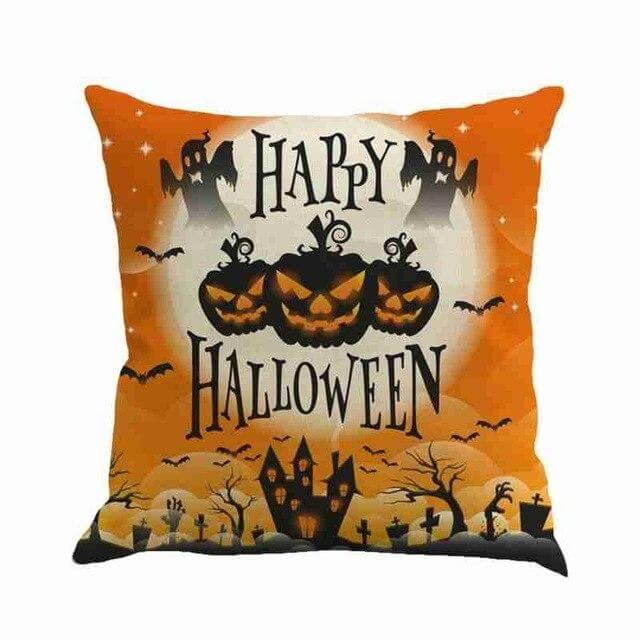 Gruselige Haus Halloween Kissenbezüge
