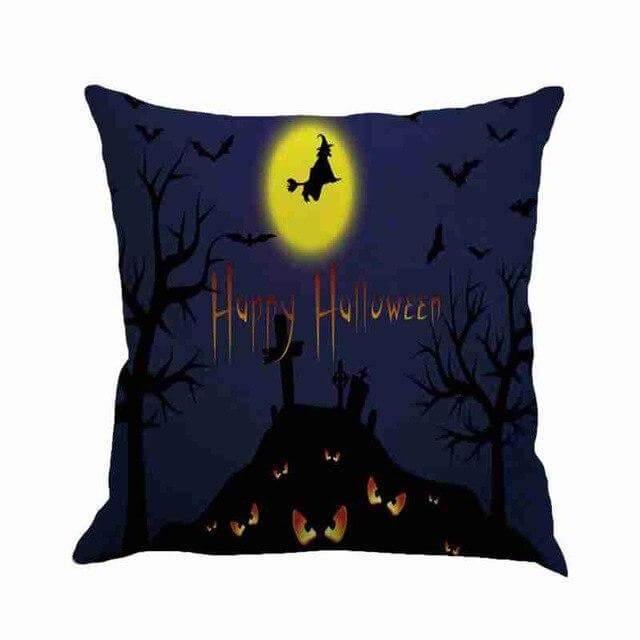 Gruselige Haus Halloween Kissenbezüge