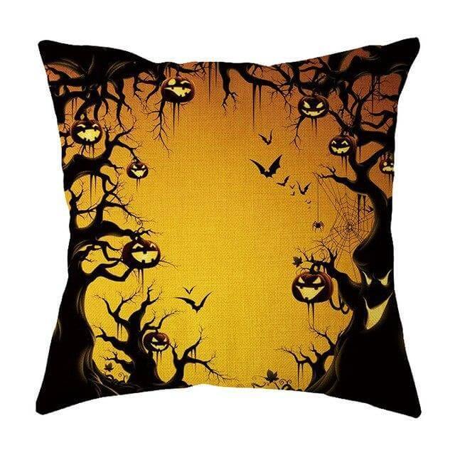 Gruselige dekorative Halloween-Kissenbezüge
