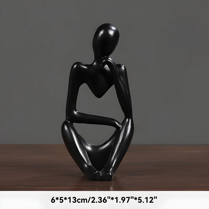 Abstrakter Denker Skulptur Wohnkultur
