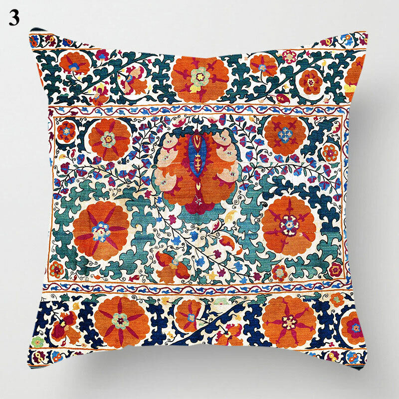Ethnische Boho Mandala Druck Wurf Kissenbezug Sofa Kissenbezug Wohnkultur