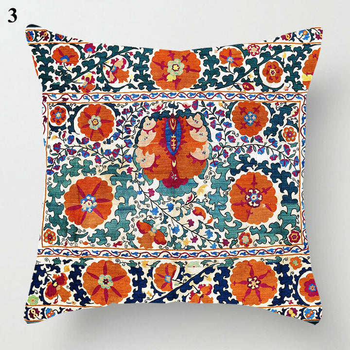 Ethnische Boho Mandala Druck Wurf Kissenbezug Sofa Kissenbezug Wohnkultur