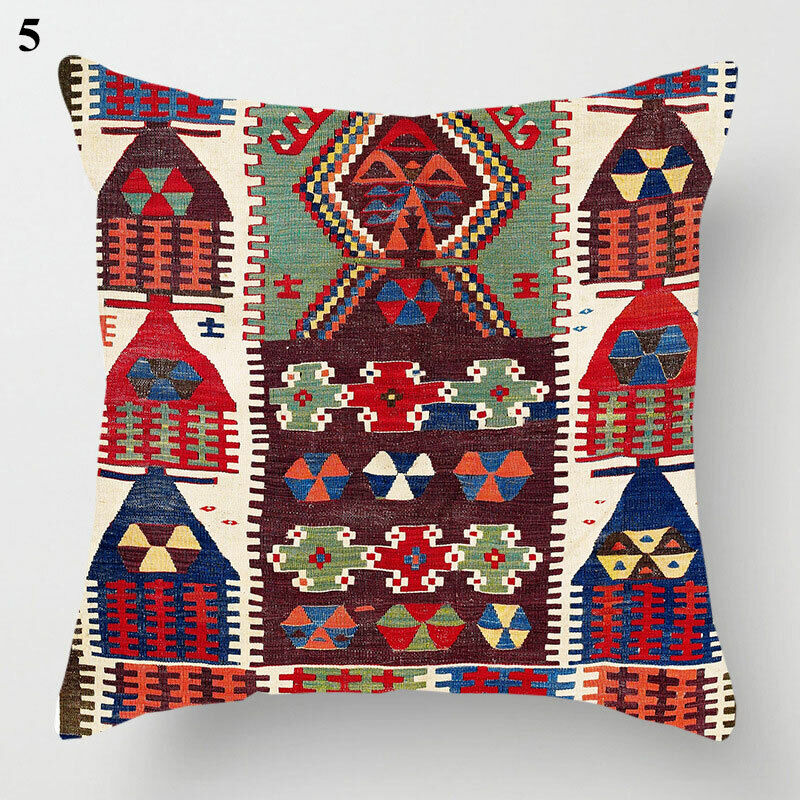 Ethnische Boho Mandala Druck Wurf Kissenbezug Sofa Kissenbezug Wohnkultur