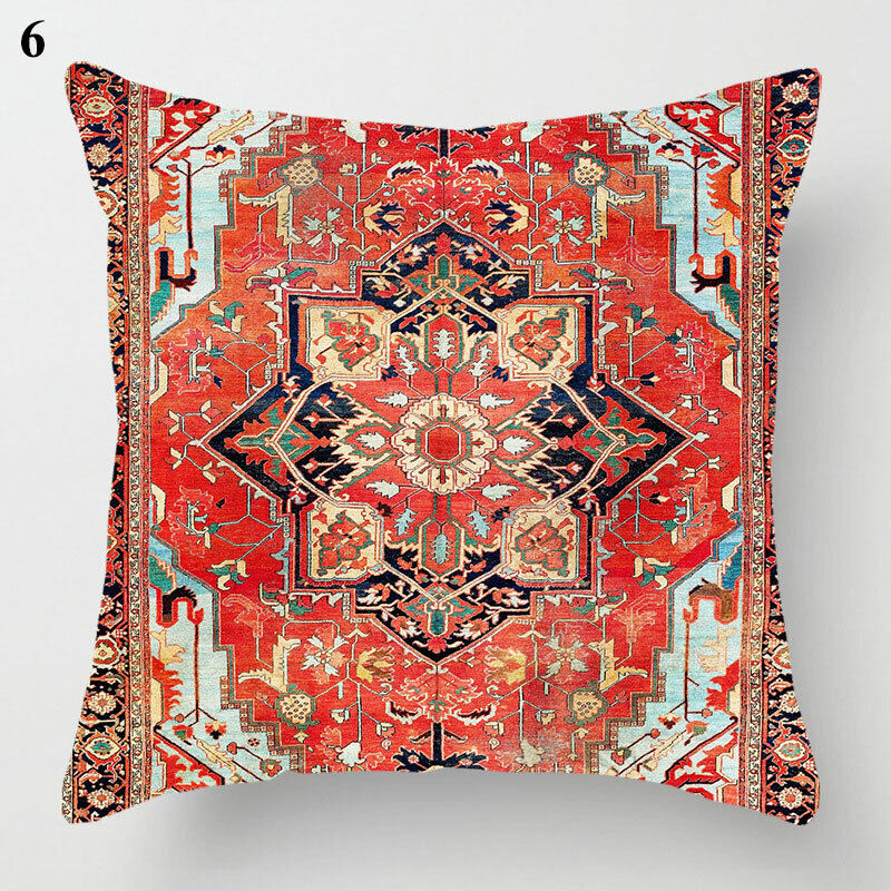 Ethnische Boho Mandala Druck Wurf Kissenbezug Sofa Kissenbezug Wohnkultur