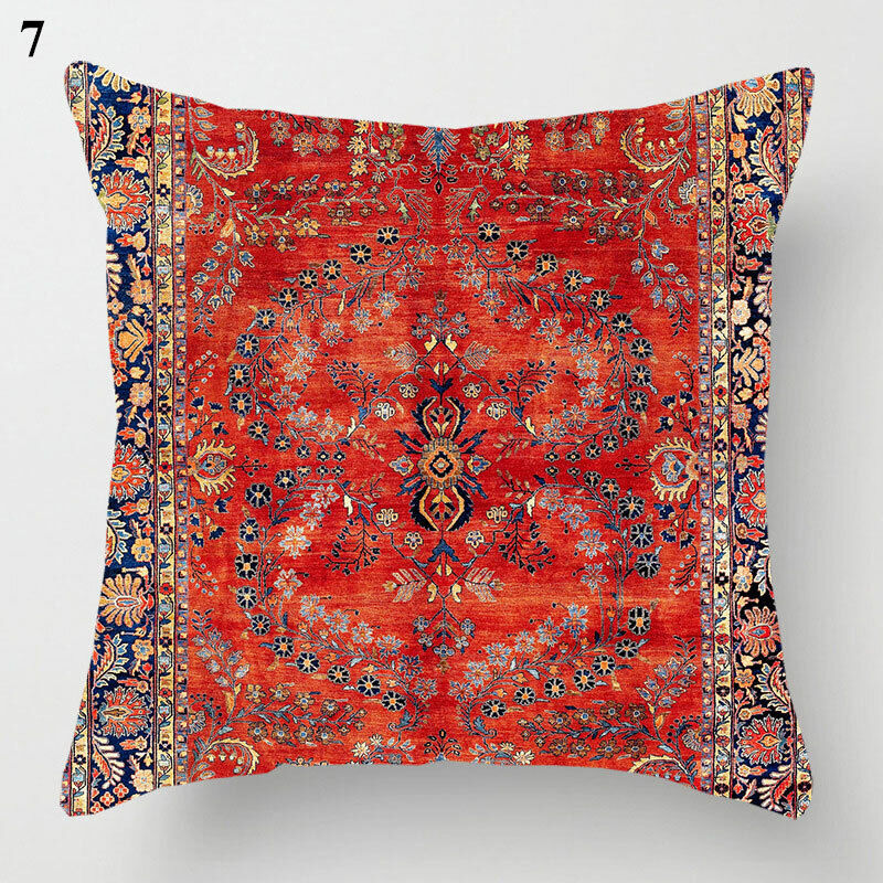 Ethnische Boho Mandala Druck Wurf Kissenbezug Sofa Kissenbezug Wohnkultur