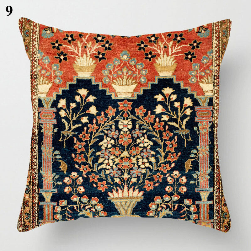 Ethnische Boho Mandala Druck Wurf Kissenbezug Sofa Kissenbezug Wohnkultur