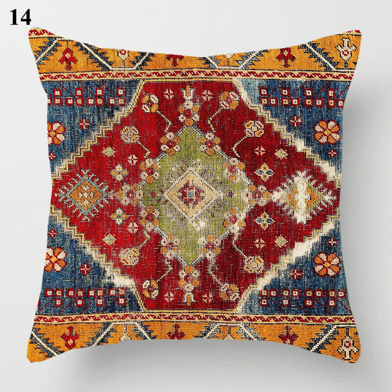 Ethnische Boho Mandala Druck Wurf Kissenbezug Sofa Kissenbezug Wohnkultur