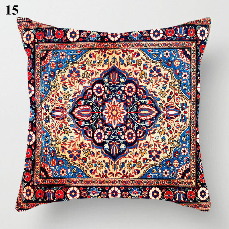 Ethnische Boho Mandala Druck Wurf Kissenbezug Sofa Kissenbezug Wohnkultur