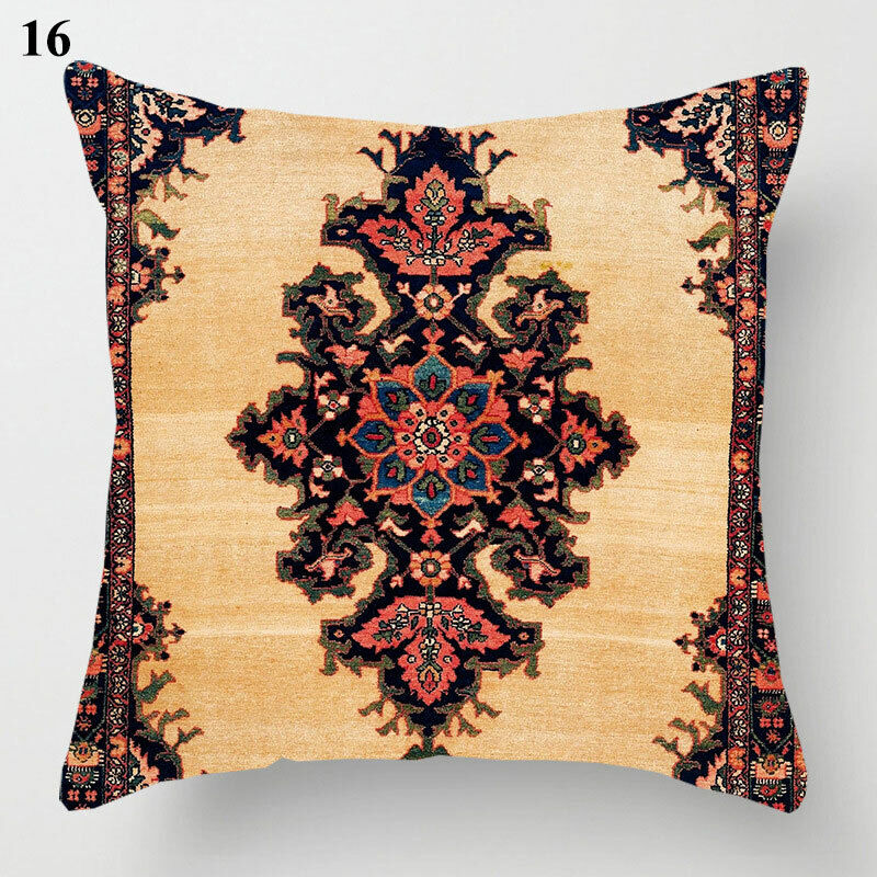 Ethnische Boho Mandala Druck Wurf Kissenbezug Sofa Kissenbezug Wohnkultur