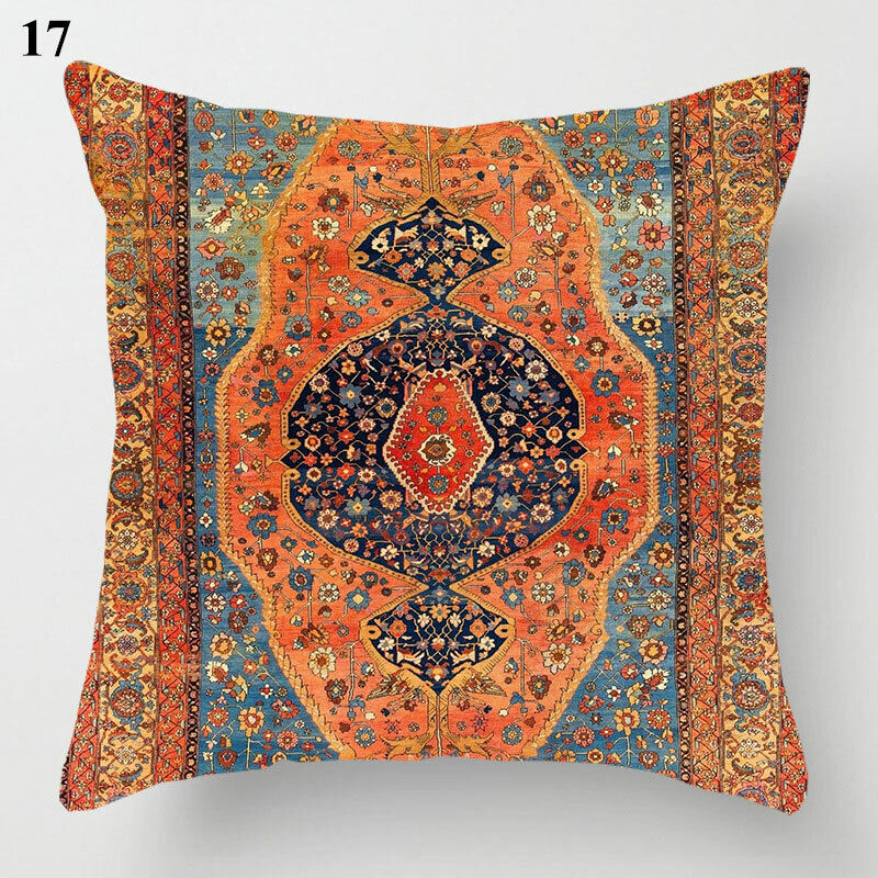 Ethnische Boho Mandala Druck Wurf Kissenbezug Sofa Kissenbezug Wohnkultur