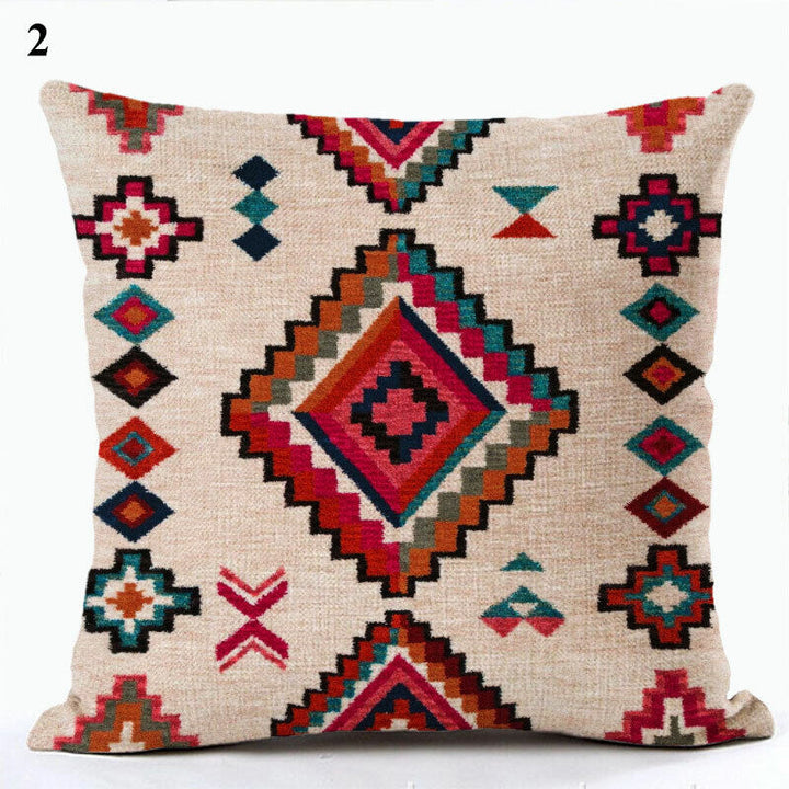 Ethnische Boho Mandala Druck Wurf Kissenbezug Sofa Kissenbezug Wohnkultur