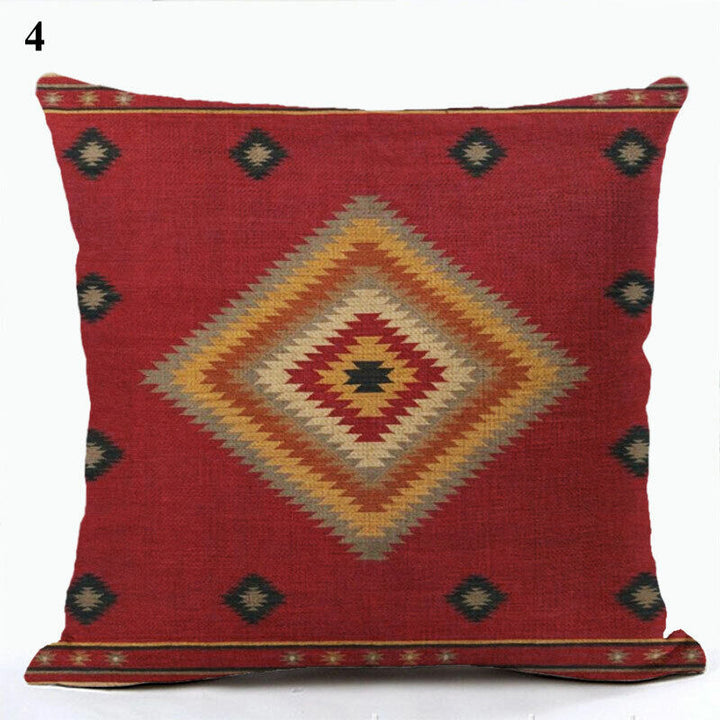 Ethnische Boho Mandala Druck Wurf Kissenbezug Sofa Kissenbezug Wohnkultur