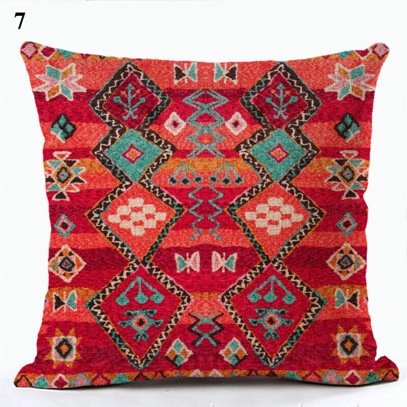 Ethnische Boho Mandala Druck Wurf Kissenbezug Sofa Kissenbezug Wohnkultur