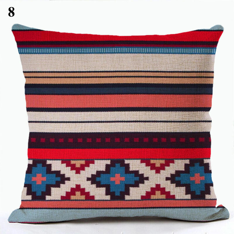 Ethnische Boho Mandala Druck Wurf Kissenbezug Sofa Kissenbezug Wohnkultur