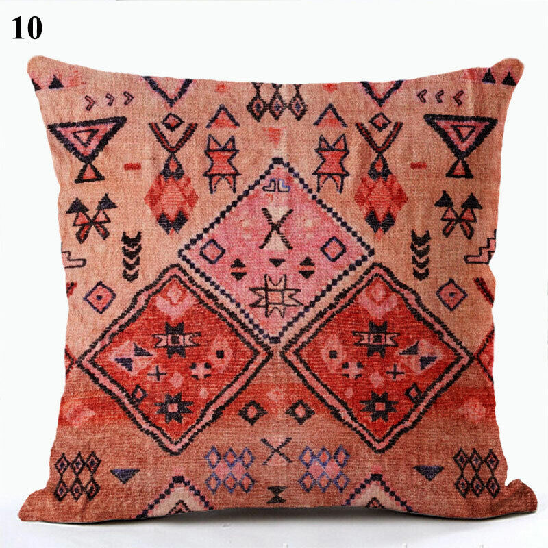 Ethnische Boho Mandala Druck Wurf Kissenbezug Sofa Kissenbezug Wohnkultur