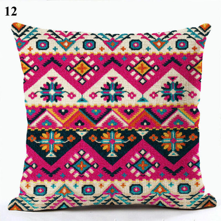 Ethnische Boho Mandala Druck Wurf Kissenbezug Sofa Kissenbezug Wohnkultur