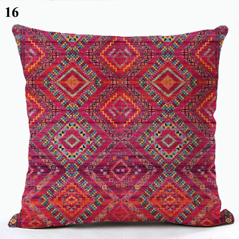 Ethnische Boho Mandala Druck Wurf Kissenbezug Sofa Kissenbezug Wohnkultur