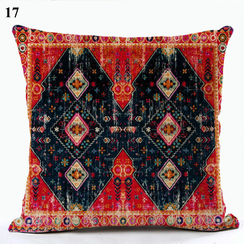 Ethnische Boho Mandala Druck Wurf Kissenbezug Sofa Kissenbezug Wohnkultur