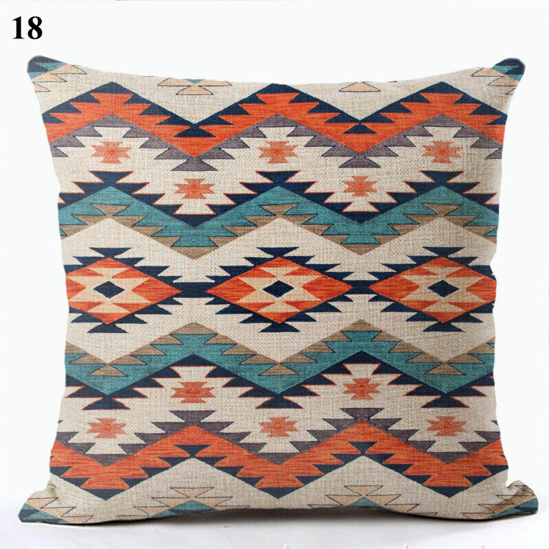 Ethnische Boho Mandala Druck Wurf Kissenbezug Sofa Kissenbezug Wohnkultur