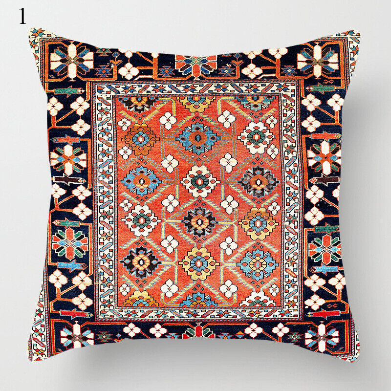 Ethnische Boho Mandala Druck Wurf Kissenbezug Sofa Kissenbezug Wohnkultur