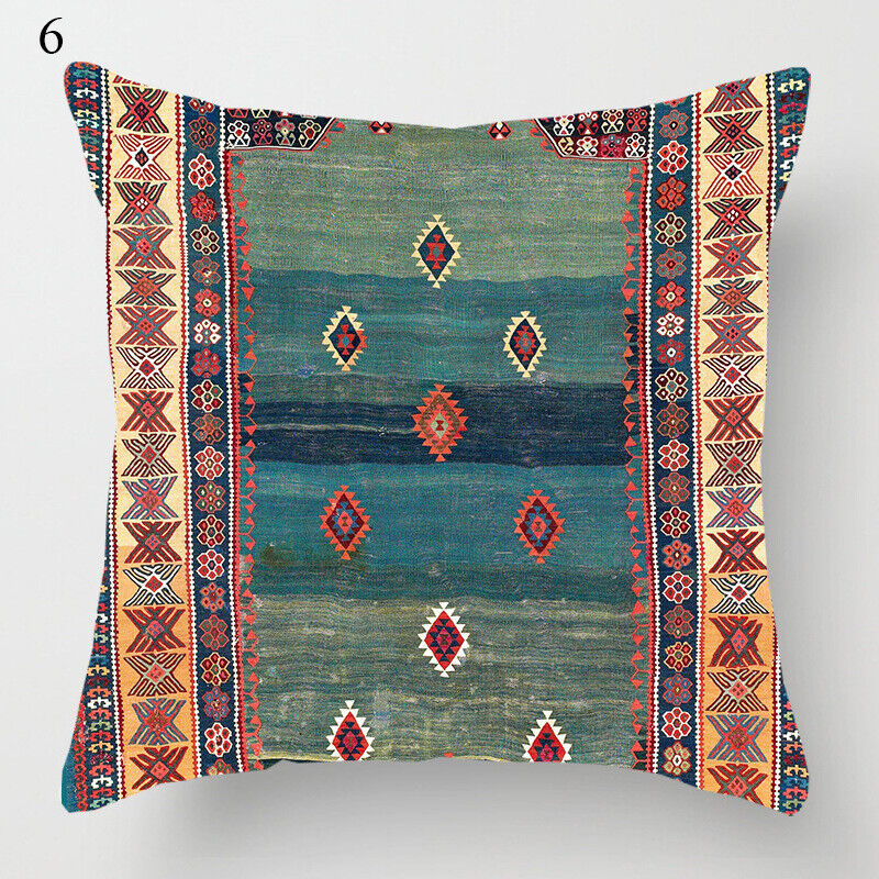 Ethnische Boho Mandala Druck Wurf Kissenbezug Sofa Kissenbezug Wohnkultur