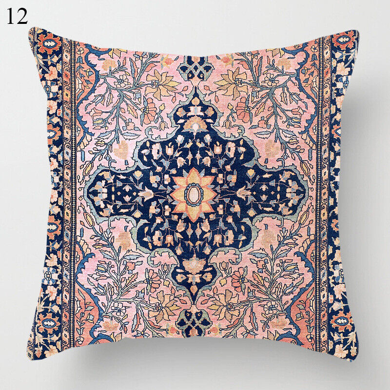 Ethnische Boho Mandala Druck Wurf Kissenbezug Sofa Kissenbezug Wohnkultur