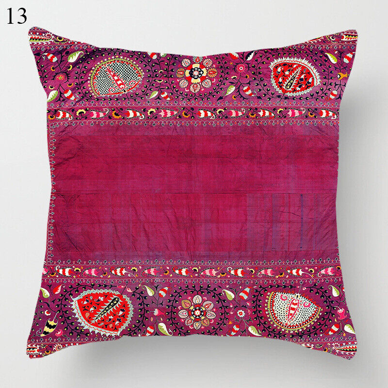 Ethnische Boho Mandala Druck Wurf Kissenbezug Sofa Kissenbezug Wohnkultur