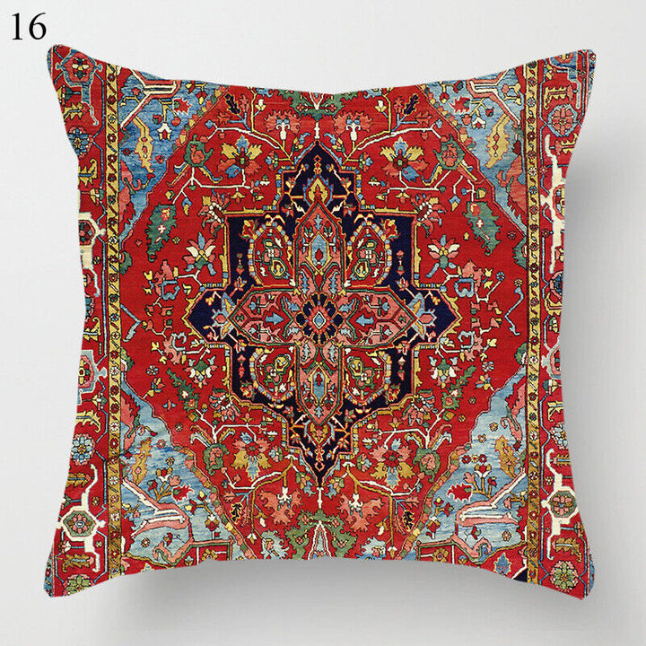 Ethnische Boho Mandala Druck Wurf Kissenbezug Sofa Kissenbezug Wohnkultur