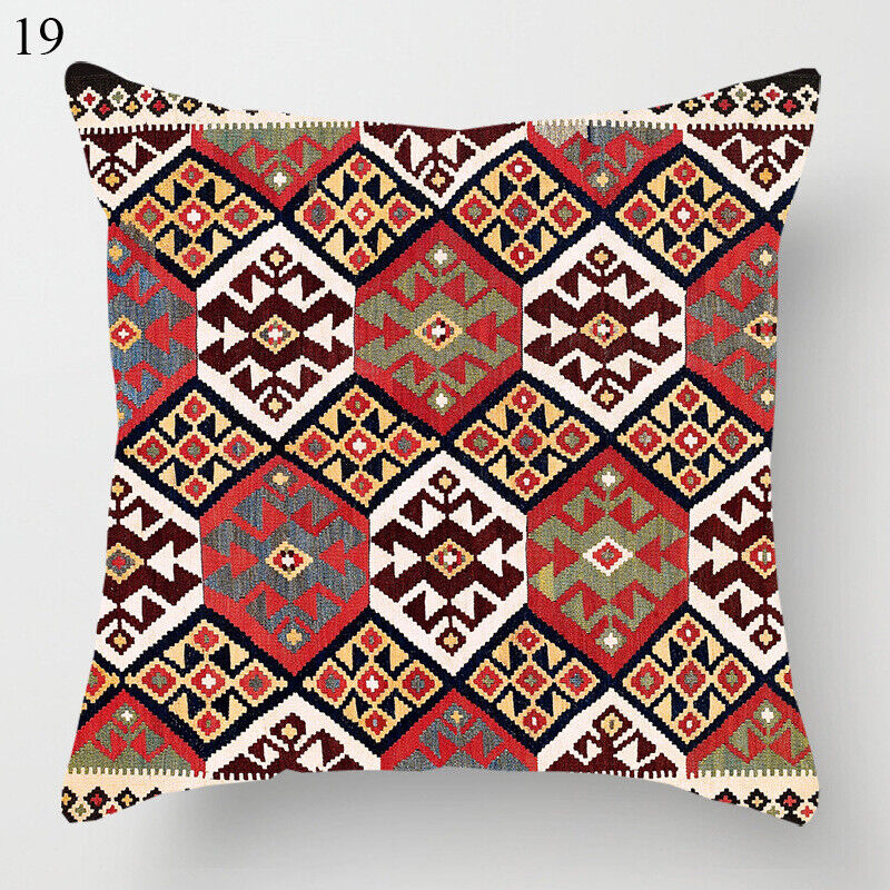 Ethnische Boho Mandala Druck Wurf Kissenbezug Sofa Kissenbezug Wohnkultur