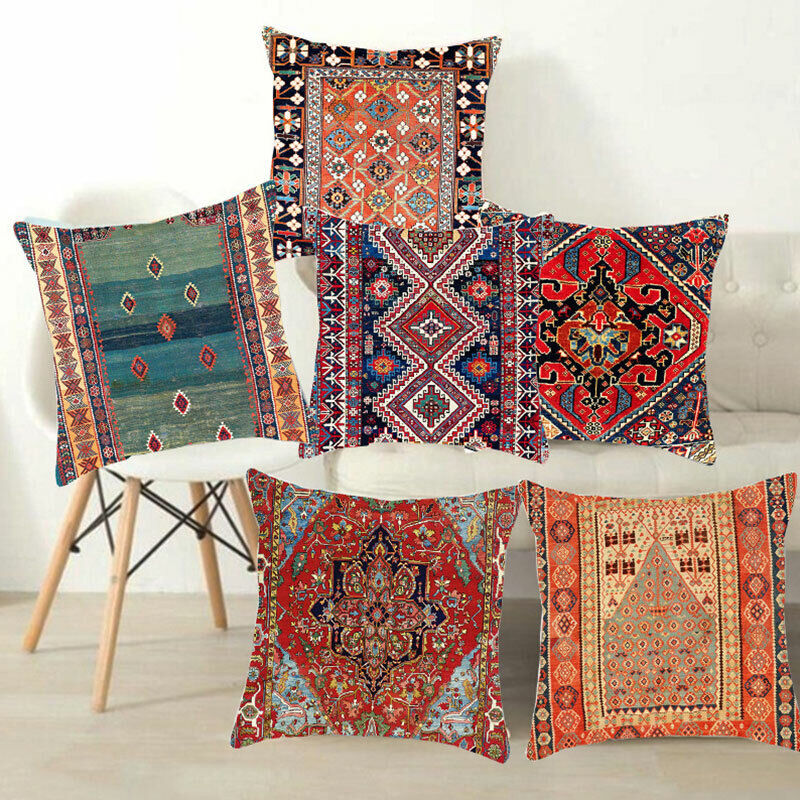 Ethnische Boho Mandala Druck Wurf Kissenbezug Sofa Kissenbezug Wohnkultur