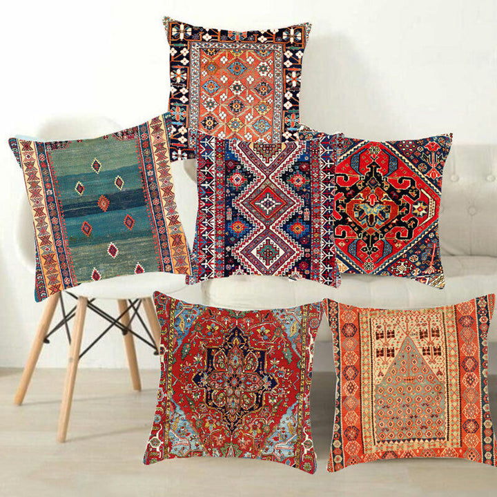 Ethnische Boho Mandala Druck Wurf Kissenbezug Sofa Kissenbezug Wohnkultur
