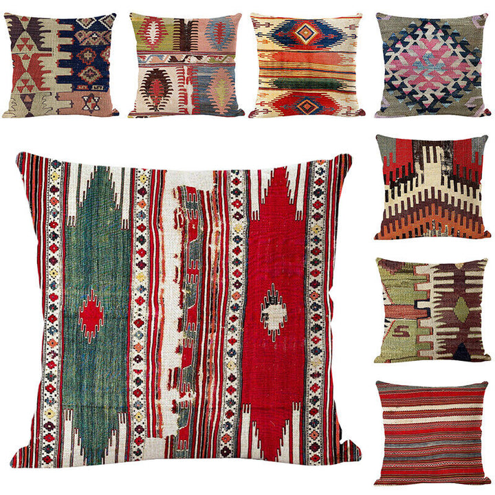 Ethnische Boho Mandala Druck Wurf Kissenbezug Sofa Kissenbezug Wohnkultur