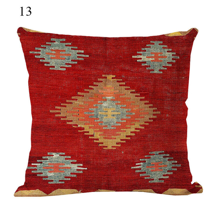 Ethnische Boho Mandala Druck Wurf Kissenbezug Sofa Kissenbezug Wohnkultur