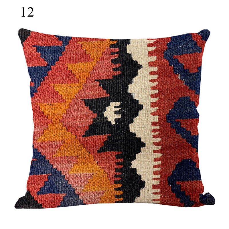 Ethnische Boho Mandala Druck Wurf Kissenbezug Sofa Kissenbezug Wohnkultur