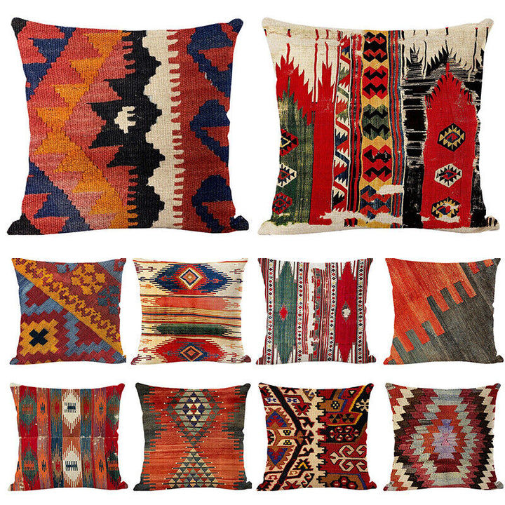 Ethnische Boho Mandala Druck Wurf Kissenbezug Sofa Kissenbezug Wohnkultur