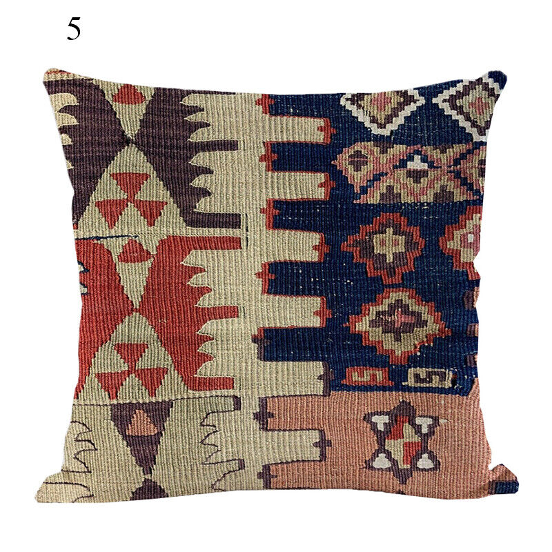 Ethnische Boho Mandala Druck Wurf Kissenbezug Sofa Kissenbezug Wohnkultur