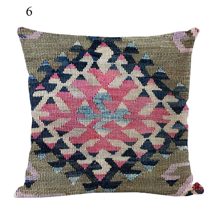 Ethnische Boho Mandala Druck Wurf Kissenbezug Sofa Kissenbezug Wohnkultur