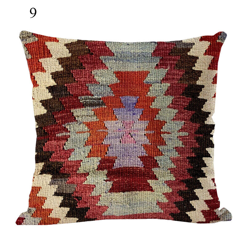 Ethnische Boho Mandala Druck Wurf Kissenbezug Sofa Kissenbezug Wohnkultur