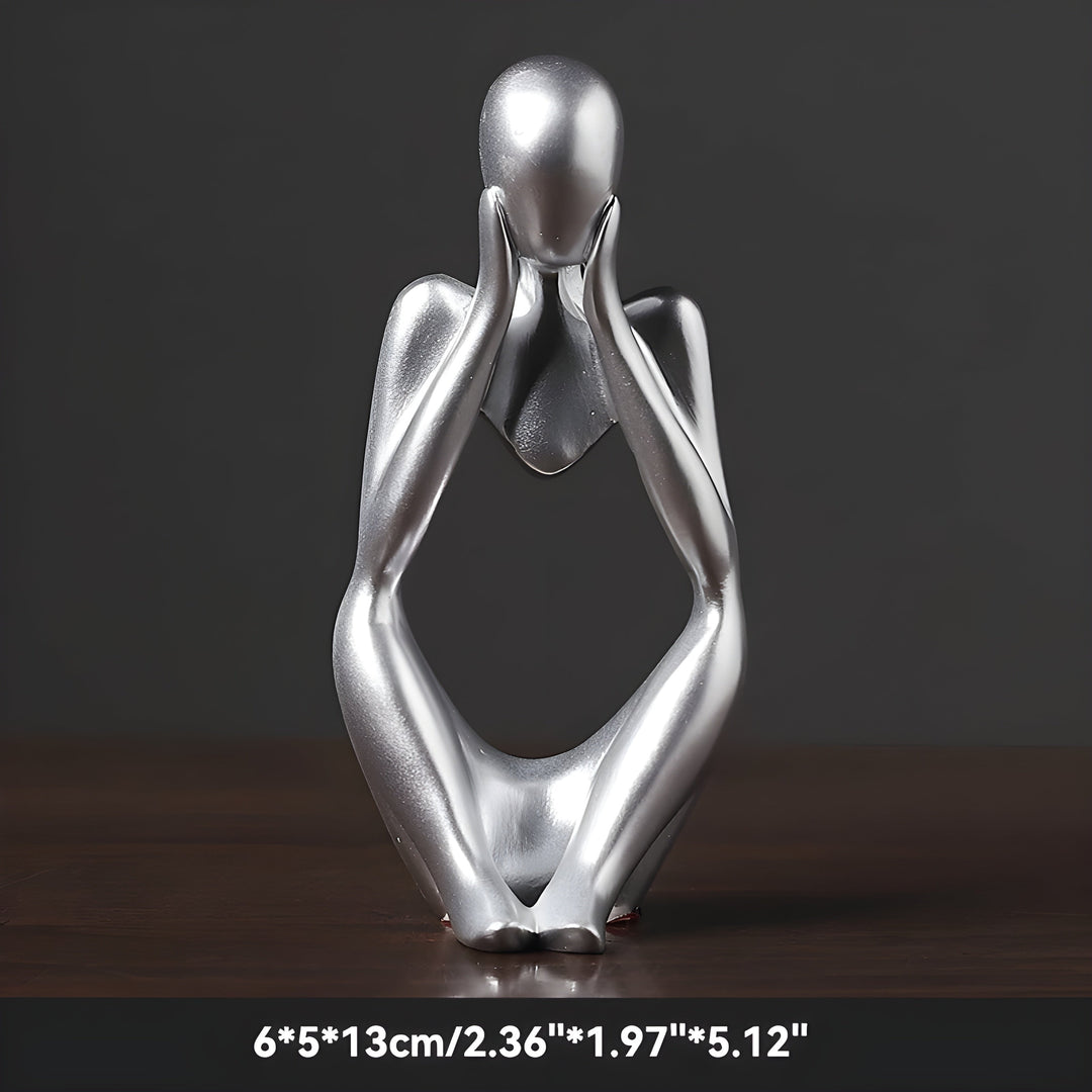 Abstrakter Denker Skulptur Wohnkultur
