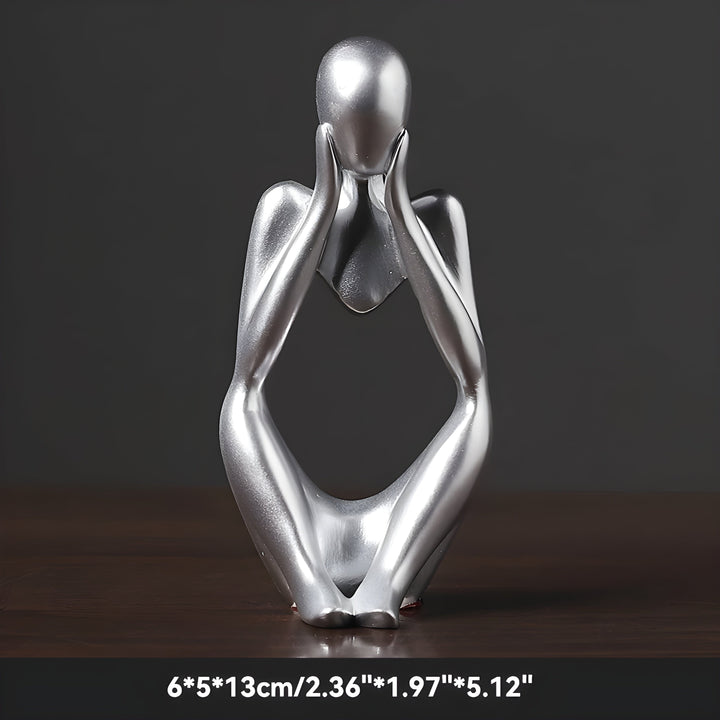 Abstrakter Denker Skulptur Wohnkultur