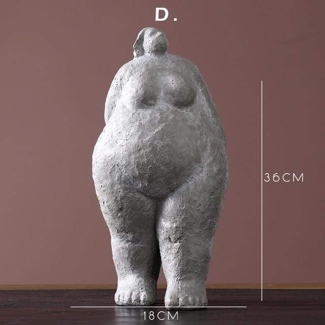 Selbstbewusste Damenfiguren