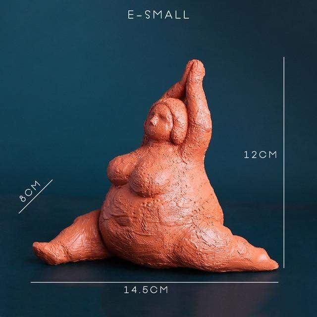 Selbstbewusste Damenfiguren