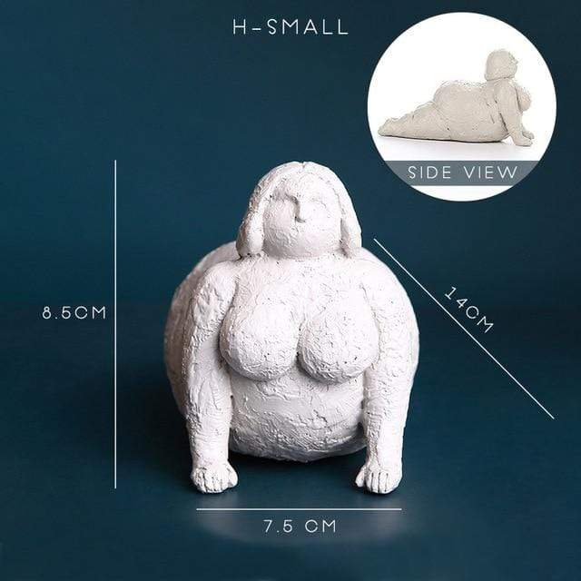 Selbstbewusste Damenfiguren