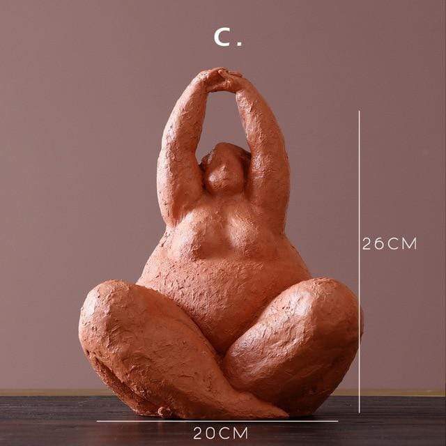 Selbstbewusste Damenfiguren